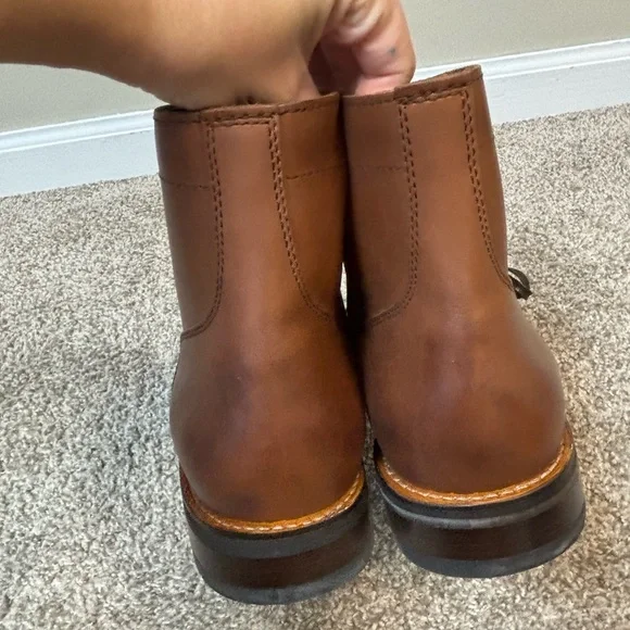 Thursday Leather Captain‎ Boots Brandy Mens 15 NEW